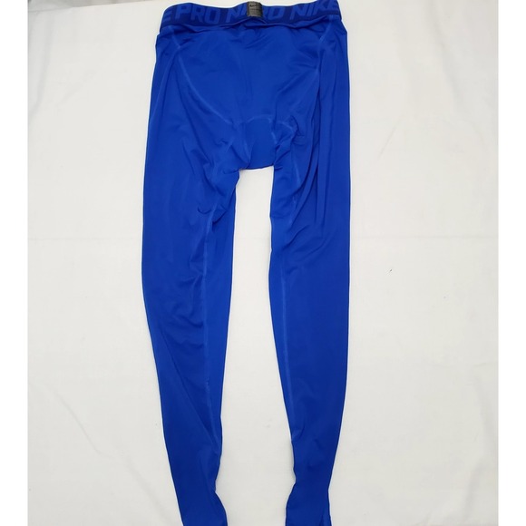 Nike Mens Pro Compression Dri-Fit Football Athletic Pants Royal Blue ● Size XL - Picture 5 of 6